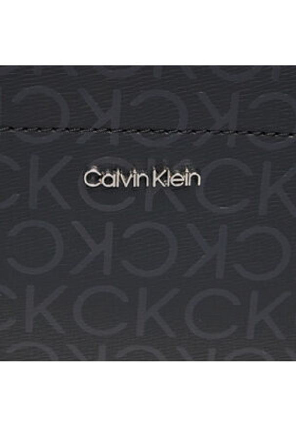 Calvin Klein Torebka Business Shoulder Bag_Epi Mono K60K611888 Czarny. Kolor: czarny. Materiał: skórzane