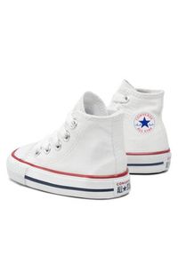 Converse Trampki Chuck Taylor All Star Hi 7J253C Biały. Kolor: biały. Materiał: materiał #5