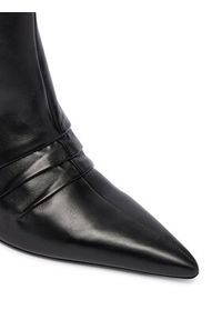 Patrizia Pepe Botki 2Y0041 L048 K103 Czarny. Kolor: czarny. Materiał: skóra #6