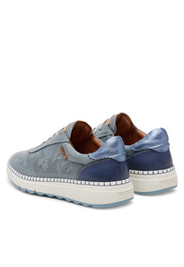 Pikolinos Sneakersy W0C-6621C1 Granatowy. Kolor: niebieski. Materiał: skóra