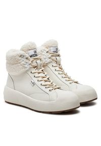 Love Moschino - LOVE MOSCHINO Botki JA15175G1LIAG10A Écru. Materiał: skóra #5