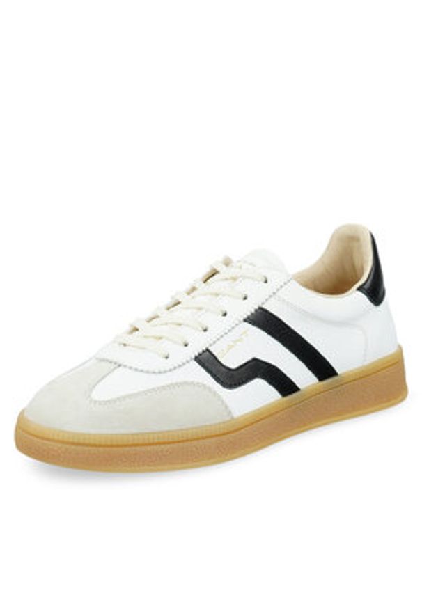 GANT - Gant Sneakersy 31531040 Biały. Kolor: biały. Materiał: skóra