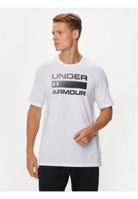Under Armour T-Shirt Ua Team Issue Wordmark 1329582 Biały Regular Fit. Kolor: biały. Materiał: bawełna #1