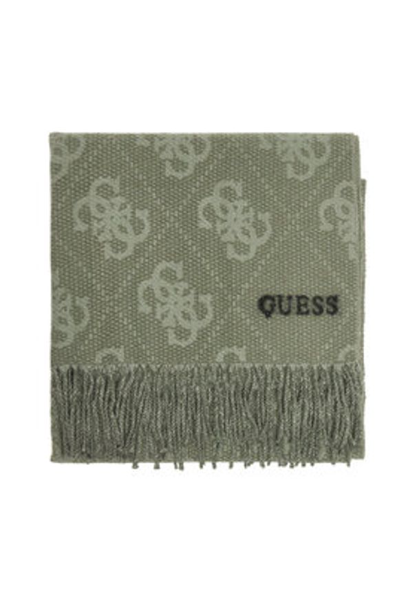 Guess Szalik AM9562 POL03 Zielony. Kolor: zielony. Materiał: materiał, poliester