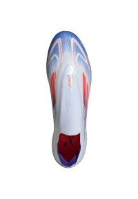 Adidas - Buty piłkarskie adidas F50 Elite Ll Fg IF8819 białe. Kolor: biały. Materiał: materiał. Szerokość cholewki: normalna. Sport: piłka nożna #7