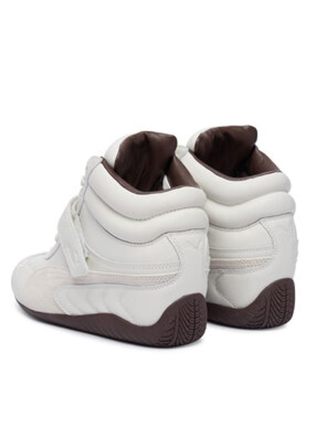 Puma Sneakersy Speedcat Wedge Croc Wns 408120 01 Szary. Kolor: szary. Materiał: zamsz, skóra