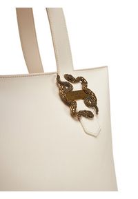 Just Cavalli Torebka Iconic Snakes 78RA4BA5 ZSA89 Biały. Kolor: biały. Materiał: skórzane #4