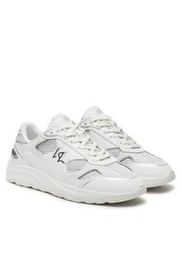 Karl Lagerfeld - KARL LAGERFELD Sneakersy KL63620 Biały. Kolor: biały. Materiał: skóra #5