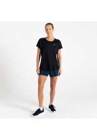 DARE 2B - Damska koszulka sportowa szybkoschnąca Corral. Kolor: zielony, czarny, brązowy, wielokolorowy. Długość rękawa: krótki rękaw. Długość: krótkie