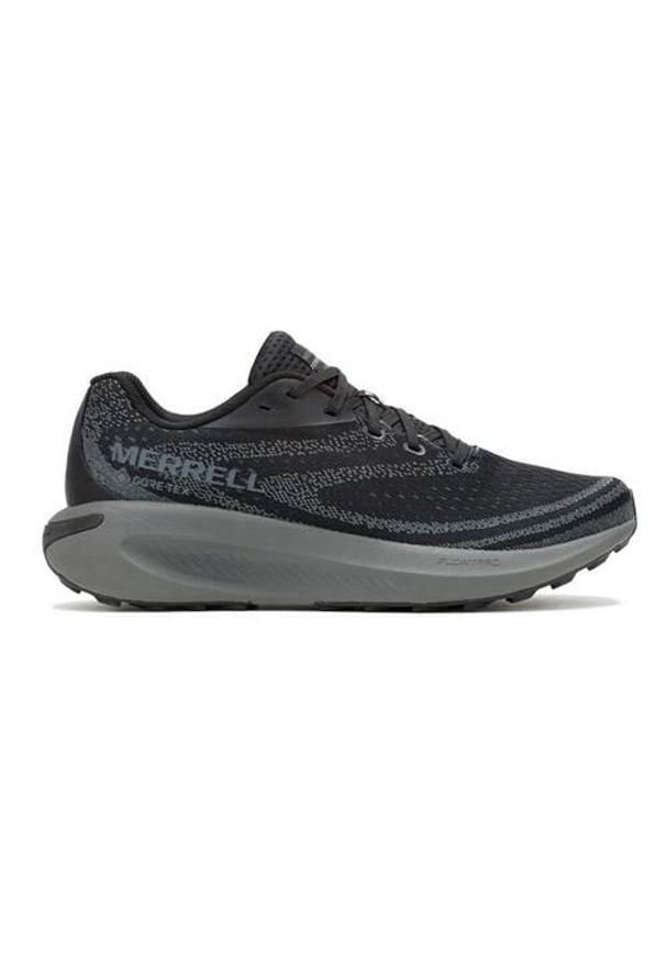 Buty do biegania męskie Merrell Morphlite Gtx. Zapięcie: sznurówki. Kolor: czarny. Materiał: guma, materiał, tkanina, syntetyk. Szerokość cholewki: normalna