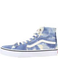 Tenisówki Vans Model Sk8-hi Tapered Kolor Niebieski. Kolor: niebieski. Materiał: tkanina, skóra