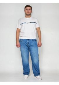 Big-Star - Jeansy męskie niebieskie Brandon 380. Okazja: na co dzień. Kolor: niebieski. Styl: casual, klasyczny #6