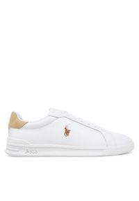 Polo Ralph Lauren Sneakersy Heritage Court II 809940762001 Biały. Kolor: biały. Materiał: skóra #1