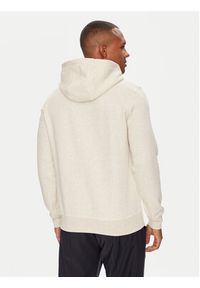 TOMMY HILFIGER - Tommy Hilfiger Bluza Logo MW0MW11599 Beżowy Regular Fit. Kolor: beżowy. Materiał: syntetyk, bawełna #2