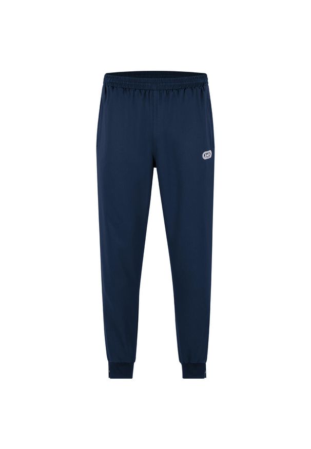 Spodnie do biegania Jako Retro. Kolor: niebieski. Materiał: materiał. Sport: piłka nożna