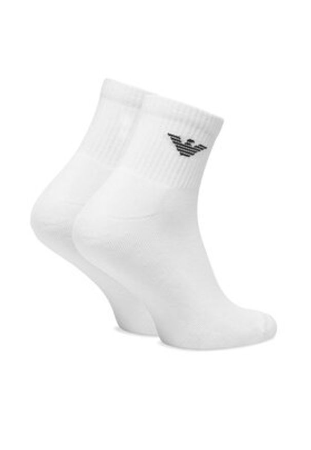 Emporio Armani Underwear Skarpety krótkie EM000551 AF14499 M0066 Biały. Kolor: biały. Materiał: bawełna