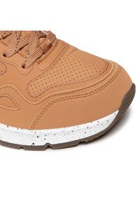 skechers - Skechers Sneakersy Matte Air 155548/WTN Brązowy. Kolor: brązowy. Materiał: skóra #3