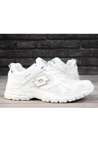 LOTTO - Buty sportowe unisex do biegania Lotto AKIMOTO. Kolor: biały