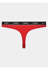 Hugo - HUGO Komplet stringów Triplet Thong 50480150 Kolorowy. Materiał: bawełna. Wzór: kolorowy #5