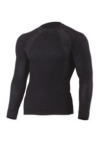 LASTING - Komplet męska bielizna termoaktywna Lasting Wapol/Wateo Merino 70% L/XL. Kolor: czarny. Sezon: zima. Sport: narciarstwo #1