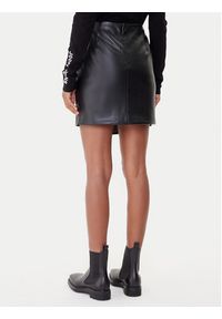 Vero Moda Spódnica z imitacji skóry Gawn 10333689 Czarny Regular Fit. Kolor: czarny. Materiał: skóra #5
