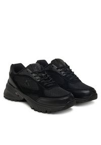 Calvin Klein Jeans Sneakersy Hike Runner Mesh Mix Ck YW0YW01994 Czarny. Kolor: czarny. Materiał: skóra #5