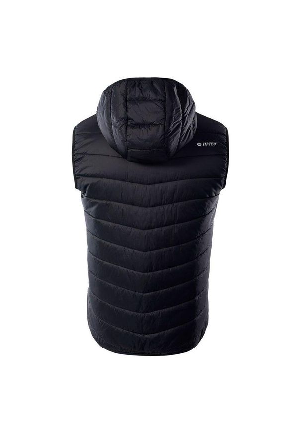 Hi-tec - Bezrękawnik Męska Pikowanie Sinlus. Kolor: niebieski. Długość rękawa: bez rękawów. Sport: turystyka piesza