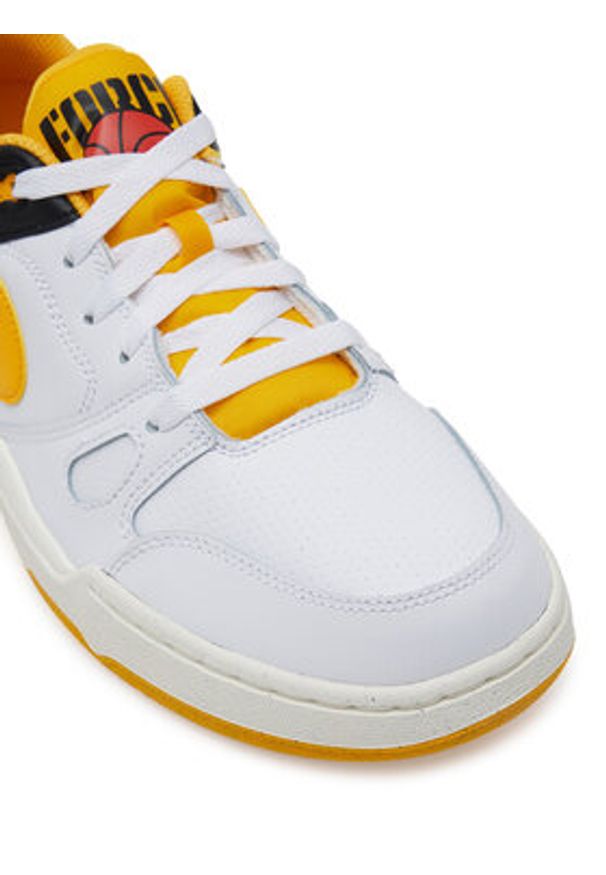 Nike Sneakersy Full Force Lo FB1362 103 Biały. Kolor: biały. Materiał: skóra