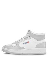 AUTRY Sneakersy AUMM WB10 Biały. Kolor: biały. Materiał: skóra