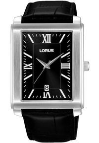 Zegarek Lorus Zegarek męski Lorus RS989DX9 czarny. Kolor: czarny #1