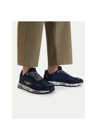 Sneakersy Aeronautica Militare. Kolor: niebieski #1