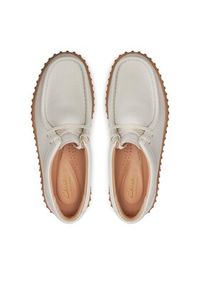 Clarks Półbuty Torhill Bee 26172085 Écru. Materiał: skóra