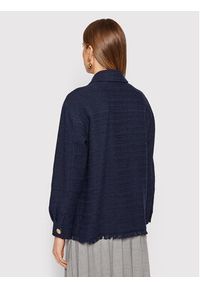Marella Koszula Aceto 30410721 Granatowy Regular Fit. Kolor: niebieski. Materiał: bawełna #4