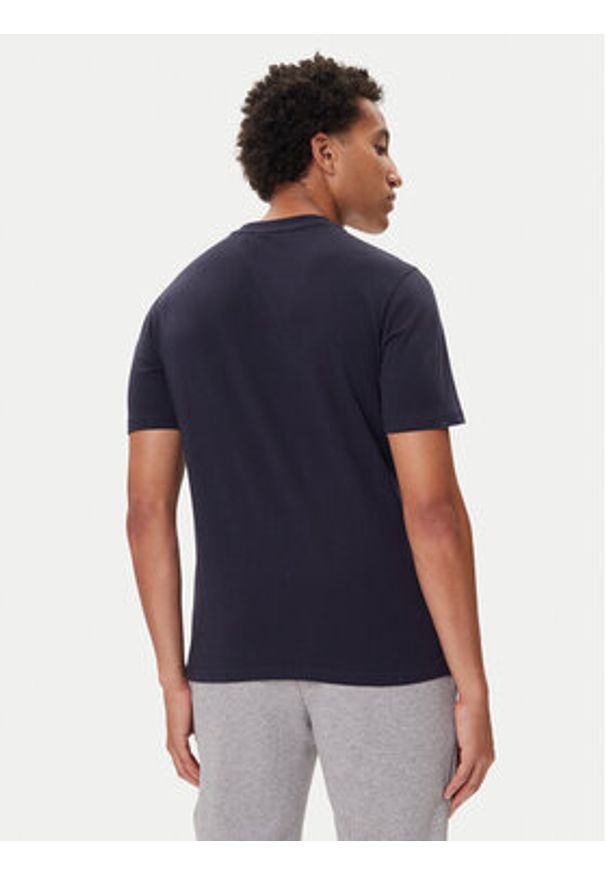 Napapijri T-Shirt S-Drapeau Ss NP0A891K Granatowy Regular Fit. Kolor: niebieski. Materiał: bawełna