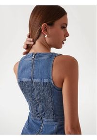 Guess Sukienka 175261 Niebieski Classic Fit. Kolor: niebieski #3