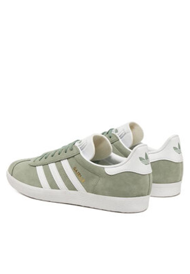 Adidas - adidas Sneakersy Gazelle JH5384 Zielony. Kolor: zielony. Materiał: zamsz, skóra. Model: Adidas Gazelle