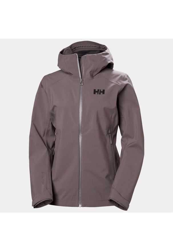 Damska kurtka wodoodporna Helly Hansen Verglas 3L Shell. Kolor: szary