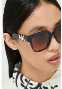 Michael Kors okulary przeciwsłoneczne 0MK2170U damskie kolor czarny. Kolor: czarny #2