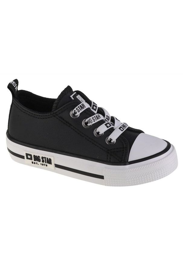 Big-Star - Buty Big Star Shoes Jr KK374043 czarne. Zapięcie: sznurówki. Kolor: czarny. Materiał: syntetyk, guma