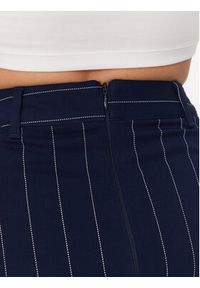 Adidas - adidas Spódnica ołówkowa Pinstripe JD2576 Granatowy Slim Fit. Kolor: niebieski. Materiał: bawełna #5