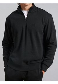 Sinsay - Bluza basic - czarny. Kolor: czarny