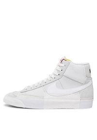 Nike Sneakersy Blazer Mid Pro Club DQ7673-003 Biały. Kolor: biały. Materiał: skóra #2