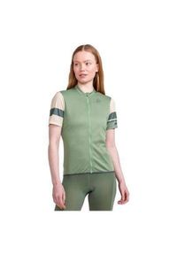 Damski jersey Craft Core Endure. Kolor: beżowy, wielokolorowy, zielony. Materiał: jersey. Sport: outdoor, kolarstwo #1