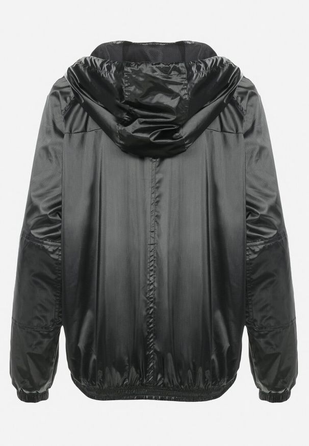 Born2be - Czarna Kurtka Anastus. Kolor: czarny. Materiał: materiał. Długość rękawa: długi rękaw. Długość: krótkie