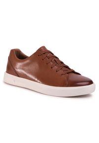 Clarks Sneakersy Un Costa Lace 261486907 Brązowy. Kolor: brązowy. Materiał: skóra #8