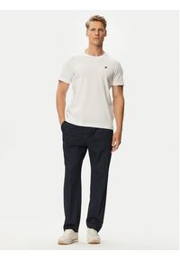 Beverly Hills Polo Club T-Shirt P-SS26M-TS41740 Biały Regular Fit. Typ kołnierza: polo. Kolor: biały. Materiał: bawełna #4