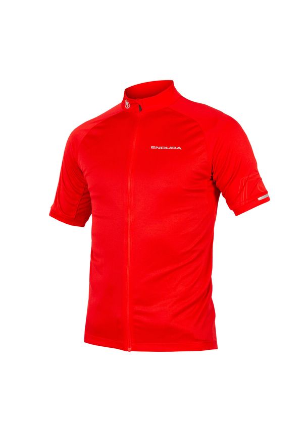 ENDURA - Koszulka rowerowa męska Endura Xtract II. Kolor: czerwony. Sport: kolarstwo