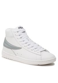 Fila Sneakersy Highflyer L Mid Wmn FFW0205.13205 Biały. Kolor: biały. Materiał: skóra