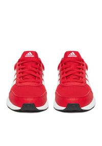 Adidas - adidas Sneakersy RUN 50S JQ4516 W Czerwony. Kolor: czerwony. Materiał: materiał. Sport: bieganie #7