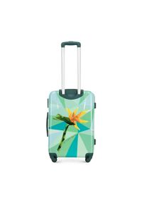 Wittchen - Zestaw walizek z ABS-u z nadrukiem. Kolor: niebieski, wielokolorowy, zielony. Materiał: guma. Wzór: nadruk. Styl: wakacyjny #9